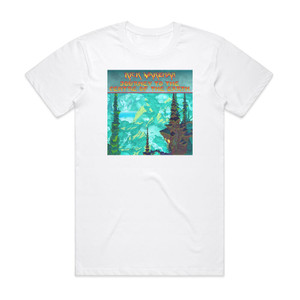 Rick Wakeman Journey To The Centre Of The Earth 3 Album Cover T-Shirt White Rick Wakeman Journey To The Centre Of The Earth 3 Album Cover T-Shirt White