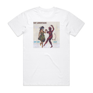 Ray LaMontagne How Come Crazy Album Cover T-Shirt White Ray LaMontagne How Come Crazy Album Cover T-Shirt White