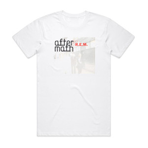 REM Aftermath Album Cover T-Shirt White REM Aftermath Album Cover T-Shirt White