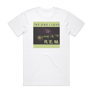 REM The One I Love Album Cover T-Shirt White