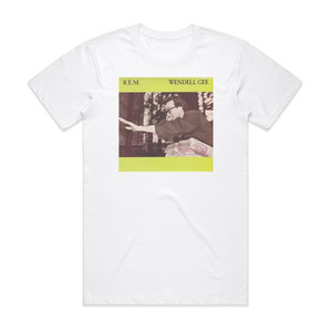 REM Wendell Gee 1 Album Cover T-Shirt White