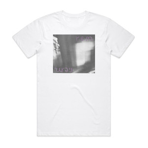 REM Radio Free Europe 3 Album Cover T-Shirt White