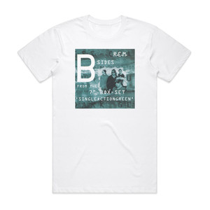 REM The Automatic Box 3 Album Cover T-Shirt White REM The Automatic Box 3 Album Cover T-Shirt White