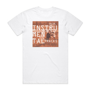 REM The Automatic Box 2 Album Cover T-Shirt White REM The Automatic Box 2 Album Cover T-Shirt White