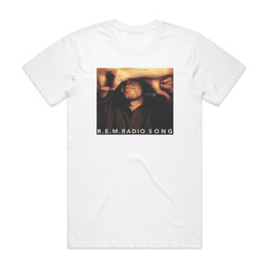 REM Radio Song Album Cover T-Shirt White