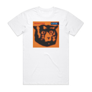 REM Monster Album Cover T-Shirt White REM Monster Album Cover T-Shirt White