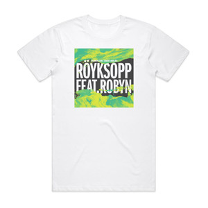 Royksopp Monument 1 Album Cover T-Shirt White Royksopp Monument 1 Album Cover T-Shirt White