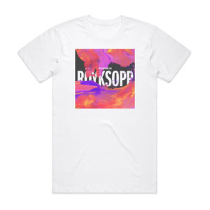 Royksopp The Inevitable End Album Cover T-Shirt White Royksopp The Inevitable End Album Cover T-Shirt White