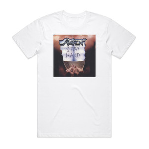 Raven Stay Hard Album Cover T-Shirt White Raven Stay Hard Album Cover T-Shirt White