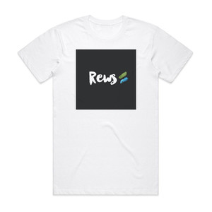 REWS Death Yawn Album Cover T-Shirt White REWS Death Yawn Album Cover T-Shirt White