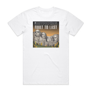Russ Freeman Built To Last Album Cover T-Shirt White Russ Freeman Built To Last Album Cover T-Shirt White