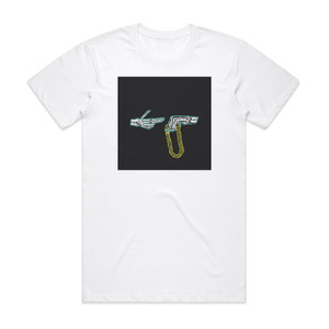 Run the Jewels Run The Jewels 1 Album Cover T-Shirt White Run the Jewels Run The Jewels 1 Album Cover T-Shirt White