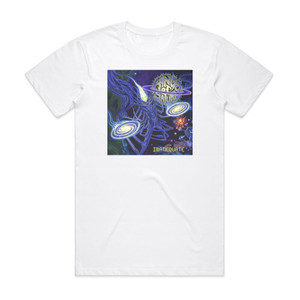 Rings of Saturn Inadequate Album Cover T-Shirt White Rings of Saturn Inadequate Album Cover T-Shirt White