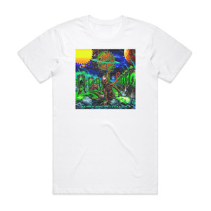 Rings of Saturn Seized And Devoured 20 Album Cover T-Shirt White Rings of Saturn Seized And Devoured 20 Album Cover T-Shirt White