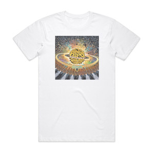Rings of Saturn Gidim 2 Album Cover T-Shirt White Rings of Saturn Gidim 2 Album Cover T-Shirt White