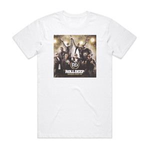 Roll Deep Winner Stays On Album Cover T-Shirt White Roll Deep Winner Stays On Album Cover T-Shirt White