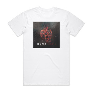 Relent Heart Attack 1 Album Cover T-Shirt White Relent Heart Attack 1 Album Cover T-Shirt White