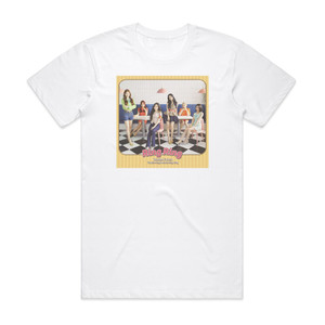 Rocket Punch Ring Ring Album Cover T-Shirt White