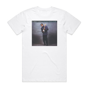 Robert Cray Strong Persuader 1 Album Cover T-Shirt White Robert Cray Strong Persuader 1 Album Cover T-Shirt White