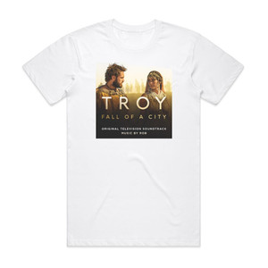 Rob Troy Fall Of A City Album Cover T-Shirt White Rob Troy Fall Of A City Album Cover T-Shirt White