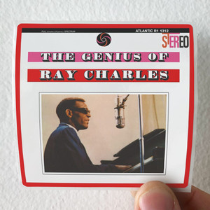 Ray Charles The Genius Of Ray Charles Album Cover Sticker