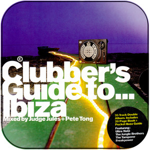 Judge Jules Ministry Of Sound Clubbers Guide To Ibiza Album Cover Sticker Judge Jules Ministry Of Sound Clubbers Guide To Ibiza Album Cover Sticker