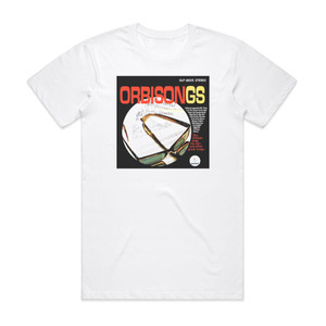 Roy Orbison Orbison Album Cover T-Shirt White Roy Orbison Orbison Album Cover T-Shirt White