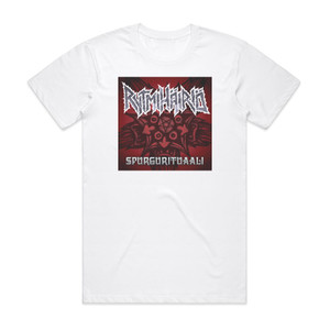 Rytmihairio Spurgurituaali Album Cover T-Shirt White Rytmihairio Spurgurituaali Album Cover T-Shirt White