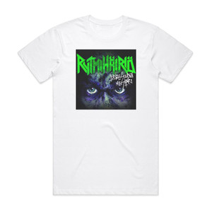 Rytmihairio Todellisuuden Mestari Album Cover T-Shirt White Rytmihairio Todellisuuden Mestari Album Cover T-Shirt White
