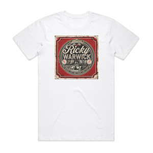 Ricky Warwick When Life Was Hard And Fast Album Cover T-Shirt White