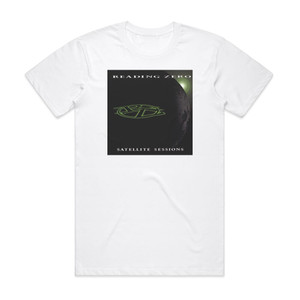 Reading Zero Satellite Sessions Album Cover T-Shirt White