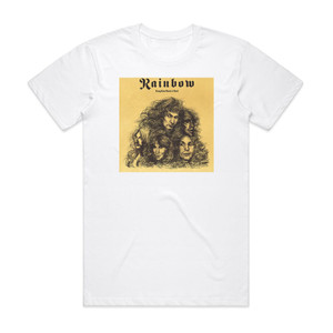 Rainbow Long Live Rock N Roll 1 Album Cover T-Shirt White Rainbow Long Live Rock N Roll 1 Album Cover T-Shirt White