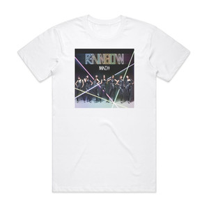 Rainbow Mach Japanese Version Album Cover T-Shirt White Rainbow Mach Japanese Version Album Cover T-Shirt White