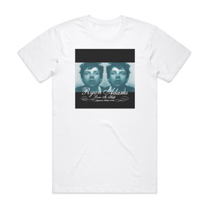 Ryan Adams Love Is Hell 1 Album Cover T-Shirt White Ryan Adams Love Is Hell 1 Album Cover T-Shirt White