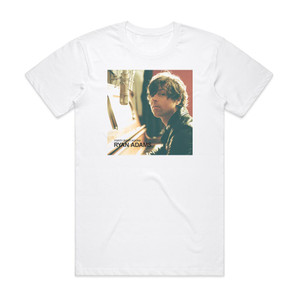 Ryan Adams 48 Hours Album Cover T-Shirt White Ryan Adams 48 Hours Album Cover T-Shirt White