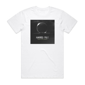 Raised Fist From The North Album Cover T-Shirt White