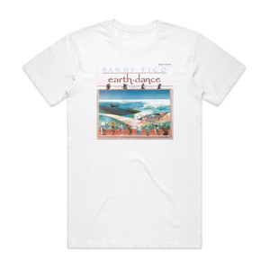 Randy Tico Earth Dance Album Cover T-Shirt White