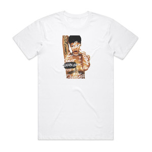 Rihanna Unapologetic 1 Album Cover T-Shirt White Rihanna Unapologetic 1 Album Cover T-Shirt White