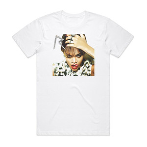 Rihanna Talk That Talk 1 Album Cover T-Shirt White Rihanna Talk That Talk 1 Album Cover T-Shirt White