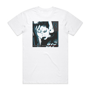 Rihanna Rated R Remixed 1 Album Cover T-Shirt White Rihanna Rated R Remixed 1 Album Cover T-Shirt White