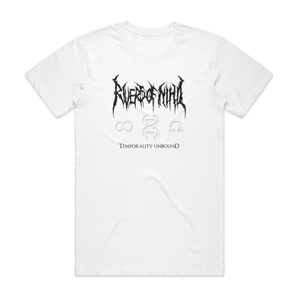 Rivers of Nihil Temporality Unbound Album Cover T-Shirt White Rivers of Nihil Temporality Unbound Album Cover T-Shirt White