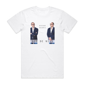 Rob de Nijs Nieuwe Ruimte Album Cover T-Shirt White Rob de Nijs Nieuwe Ruimte Album Cover T-Shirt White