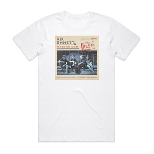 Rik Emmett and RESolution9 Res 9 Album Cover T-Shirt White Rik Emmett and RESolution9 Res 9 Album Cover T-Shirt White