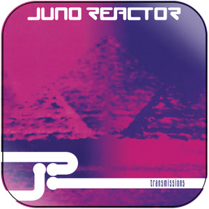 Juno Reactor Transmissions Album Cover Sticker Juno Reactor Transmissions Album Cover Sticker