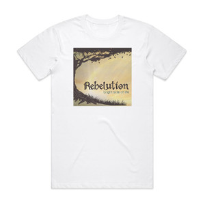 Rebelution Bright Side Of Life Album Cover T-Shirt White Rebelution Bright Side Of Life Album Cover T-Shirt White