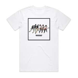 Ratatat Ratatat Album Cover T-Shirt White