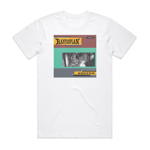 Rantanplan Kpfer Album Cover T-Shirt White
