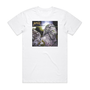Rage End Of All Days Album Cover T-Shirt White Rage End Of All Days Album Cover T-Shirt White