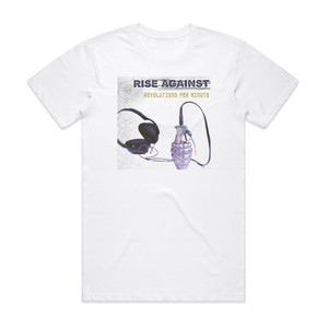 Rise Against Revolutions Per Minute 1 Album Cover T-Shirt White
