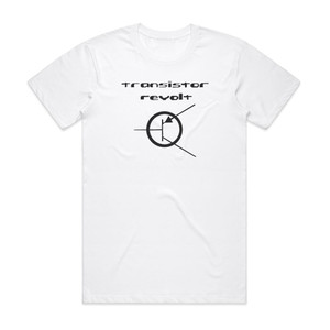 Rise Against Transistor Revolt Album Cover T-Shirt White